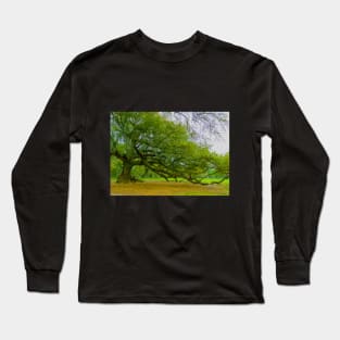 Tree of Life Digital Art New Orleans Long Sleeve T-Shirt